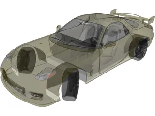 Mazda RX-7 3D Model