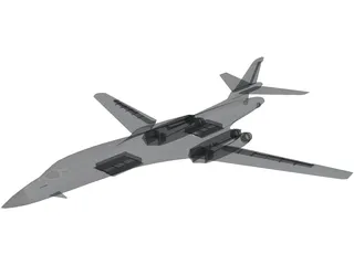 Rockwell B-1 Lancer 3D Model