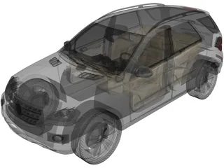 Mercedes-Benz ML500 3D Model