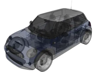 Mini Cooper S 3D Model