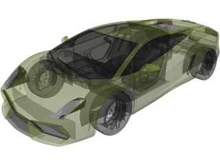 Lamborghini Gallardo 3D Model