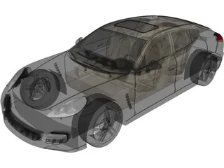 Porsche Panamera 3D Model