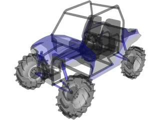 Polaris RZR800 3D Model