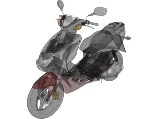 Yamaha Aerox R 3D Model