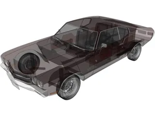 Chevrolet Chevelle SS (1970) 3D Model