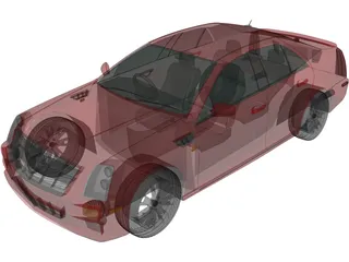 Cadillac STS 3D Model