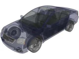 Mitsubishi Galant (2009) 3D Model