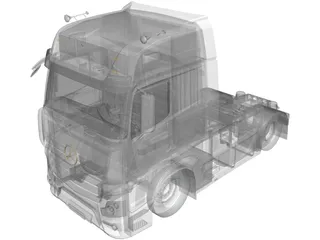 Mercedes-Benz Actros 3D Model