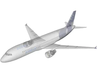 Airbus A320 3D Model