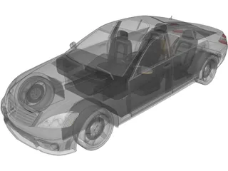 Mercedes-Benz S65 AMG 3D Model