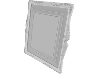 Classic Photo Frame 3D Model