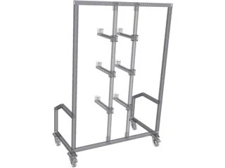 Fixture Rack 3D Model