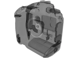 Nikon D2Xs 3D Model