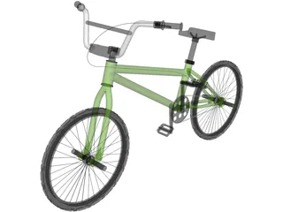 BMX Bike 3D Model