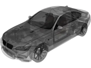 BMW M3 E92 3D Model