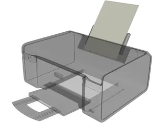 Epson Printer 3D Model