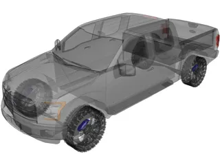 Ford F-150 (2015) 3D Model