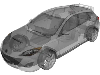 Mazda 3 MPS (2010) 3D Model