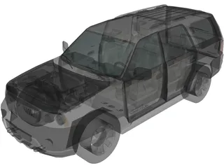 Lincoln Navigator 3D Model