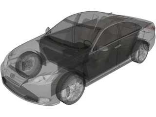 Lexus ES350 (2008) 3D Model