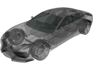 Lamborghini Estoque Concept (2008) 3D Model