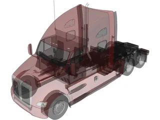 Kenworth T700 (2010) 3D Model