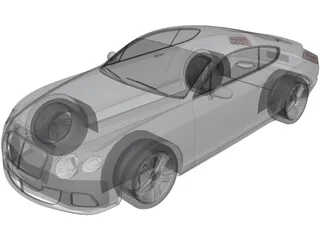 Bentley Continental GT (2012) 3D Model