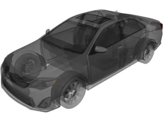 Toyota Camry (2012) 3D Model