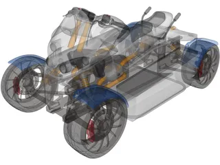 Quad Concept 3D Model