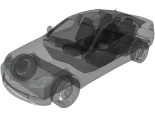 Mercedes-Benz C-Class (2012) 3D Model