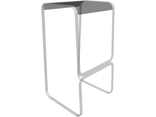 Bar Stool Continuum 3D Model