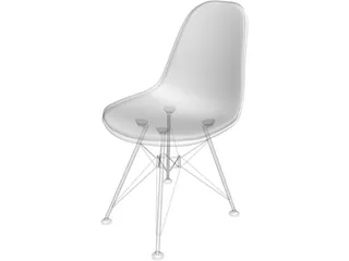 Plastic Side Chair 3D Model