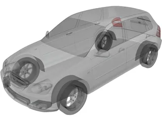 Kia Spectra (2007) 3D Model