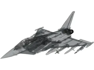 Eurofighter Typhoon 3D Model