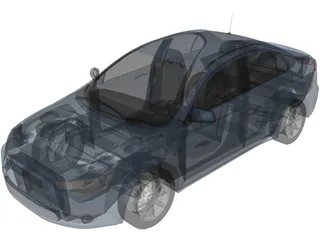 Mitsubishi Lancer ES 3D Model