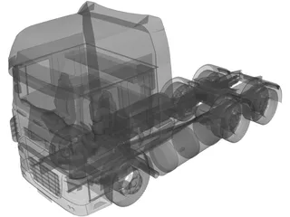 DAF Truck 3D Model