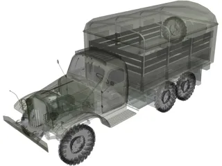 ZIL 157 3D Model