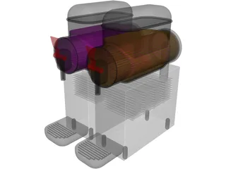 Sorbet Maker 3D Model