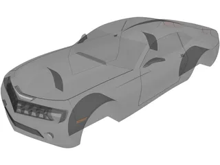 Chevrolet Camaro Body (2010) 3D Model