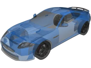 Jaguar XKR-S (2012) 3D Model