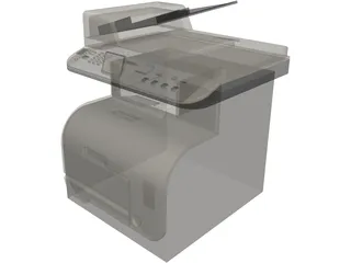 Printer HP 3D Model