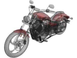 Yamaha Stryker (2012) 3D Model