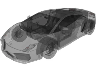 Lamborghini Gallardo LP560-4 3D Model