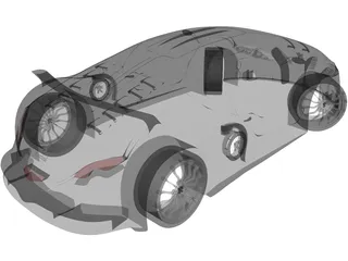 Peugeot Spectral Concept 3D Model