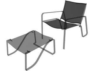 Dalio Chair 3D Model