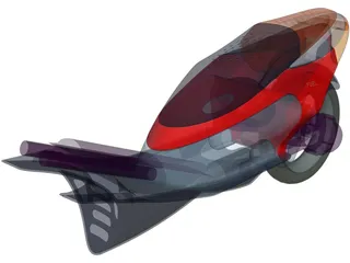 Base Scooter 3D Model