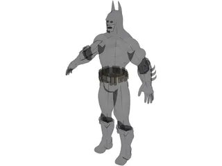 Batman Armoured 3D Model