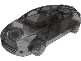 Citroen DS5 (2012) 3D Model