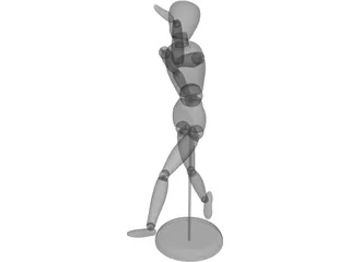 Mannequin 3D Model