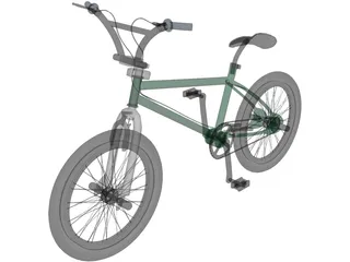 BMX Bike 3D Model